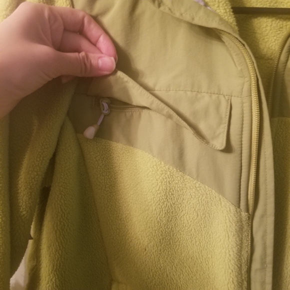 Green Land's End Winter Jacket Fleece Look with Pockets Size Small - Picture 7 of 7